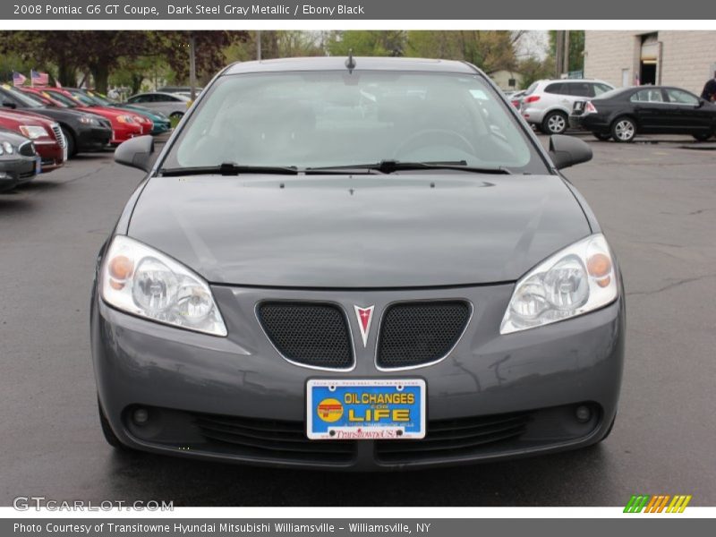 Dark Steel Gray Metallic / Ebony Black 2008 Pontiac G6 GT Coupe