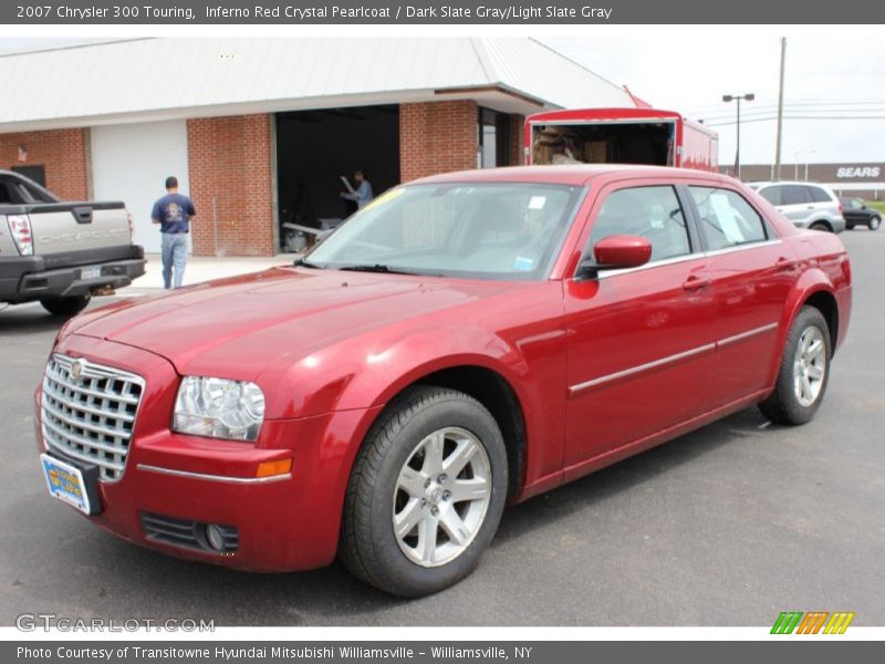 Inferno Red Crystal Pearlcoat / Dark Slate Gray/Light Slate Gray 2007 Chrysler 300 Touring