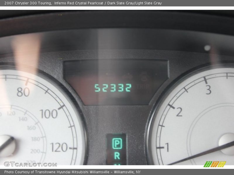 Inferno Red Crystal Pearlcoat / Dark Slate Gray/Light Slate Gray 2007 Chrysler 300 Touring