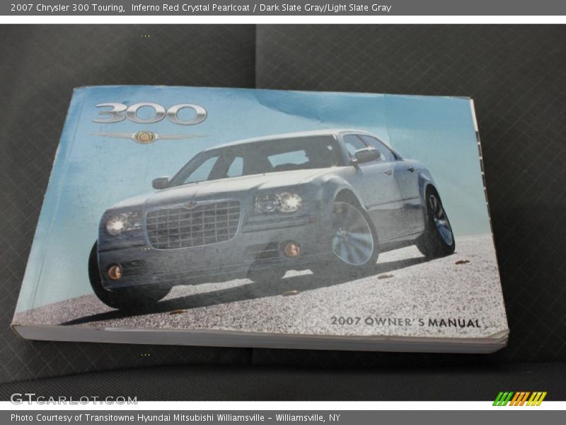 Inferno Red Crystal Pearlcoat / Dark Slate Gray/Light Slate Gray 2007 Chrysler 300 Touring