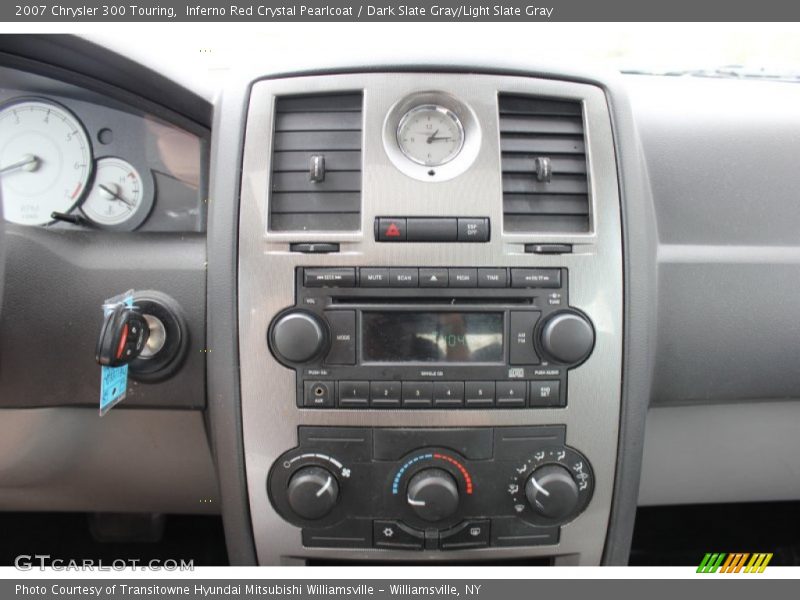 Inferno Red Crystal Pearlcoat / Dark Slate Gray/Light Slate Gray 2007 Chrysler 300 Touring