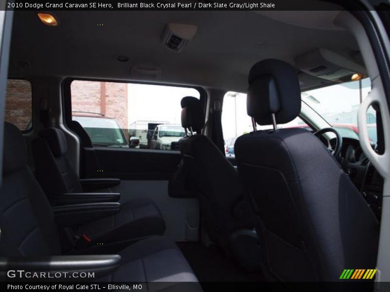 Brilliant Black Crystal Pearl / Dark Slate Gray/Light Shale 2010 Dodge Grand Caravan SE Hero