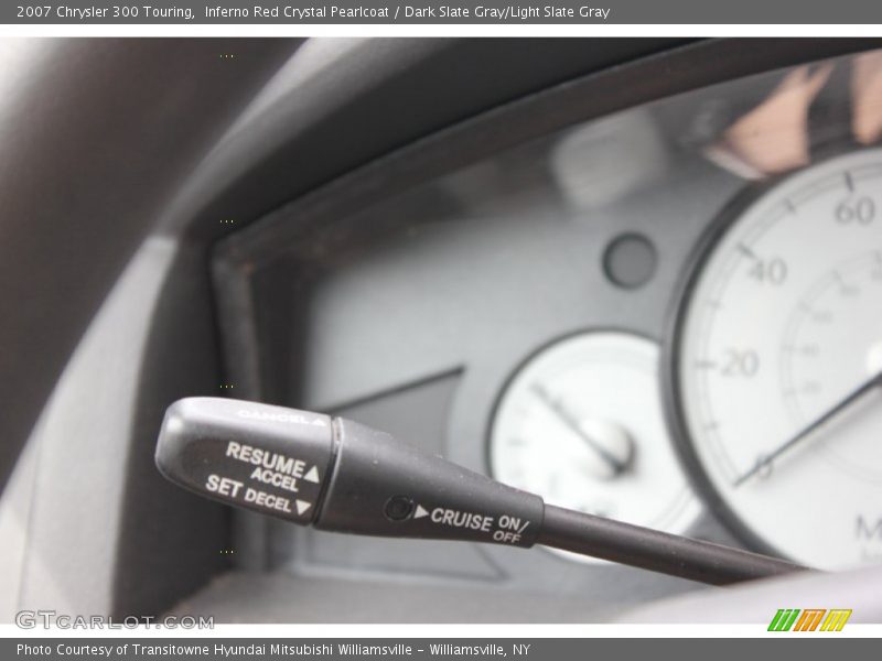 Inferno Red Crystal Pearlcoat / Dark Slate Gray/Light Slate Gray 2007 Chrysler 300 Touring