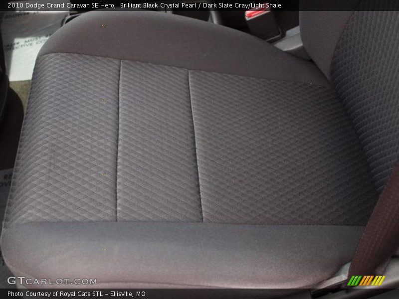 Brilliant Black Crystal Pearl / Dark Slate Gray/Light Shale 2010 Dodge Grand Caravan SE Hero