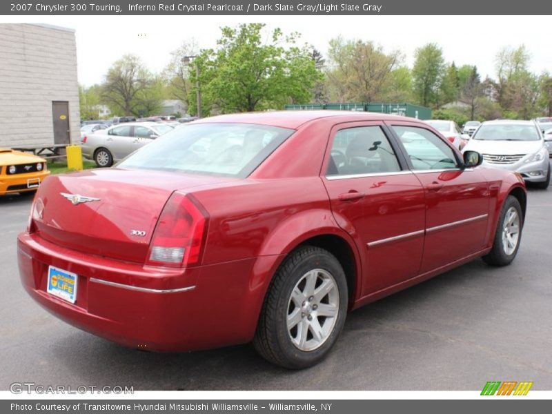 Inferno Red Crystal Pearlcoat / Dark Slate Gray/Light Slate Gray 2007 Chrysler 300 Touring