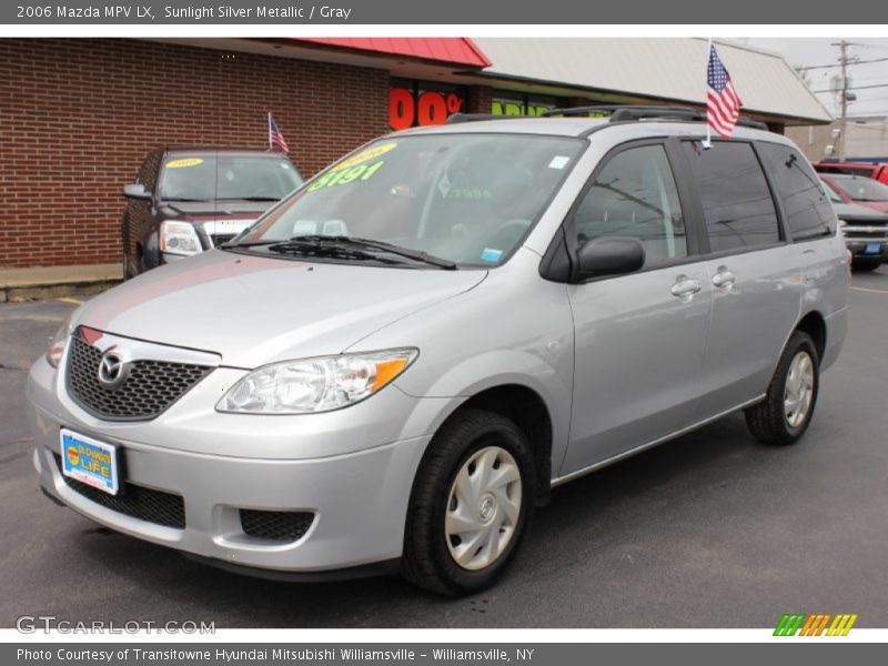 Sunlight Silver Metallic / Gray 2006 Mazda MPV LX