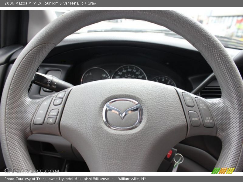 Sunlight Silver Metallic / Gray 2006 Mazda MPV LX