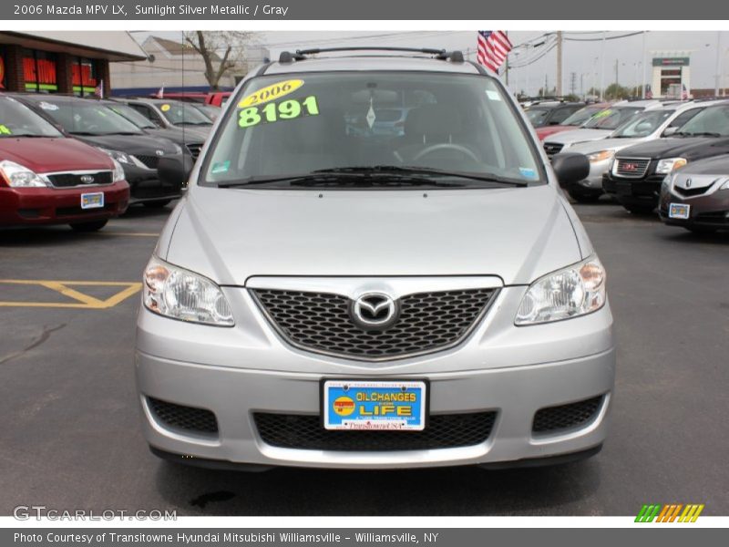 Sunlight Silver Metallic / Gray 2006 Mazda MPV LX