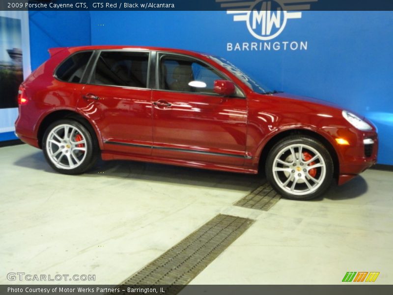 GTS Red / Black w/Alcantara 2009 Porsche Cayenne GTS