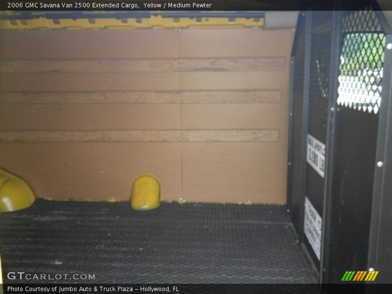 Yellow / Medium Pewter 2006 GMC Savana Van 2500 Extended Cargo