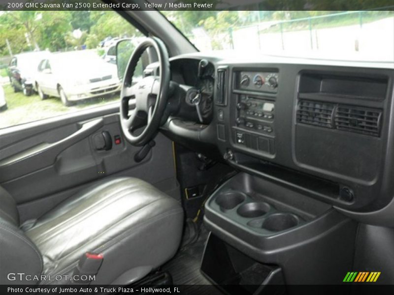 Yellow / Medium Pewter 2006 GMC Savana Van 2500 Extended Cargo