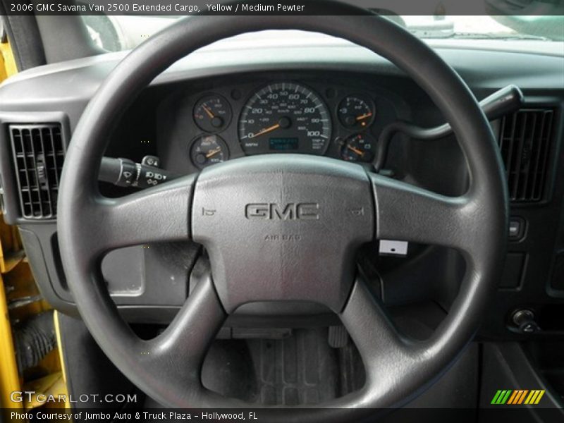 Yellow / Medium Pewter 2006 GMC Savana Van 2500 Extended Cargo