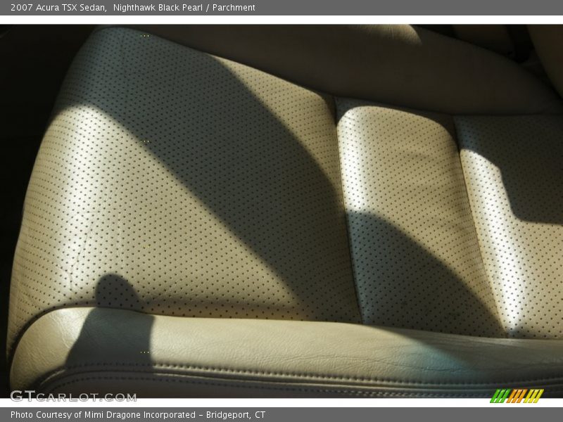 Nighthawk Black Pearl / Parchment 2007 Acura TSX Sedan