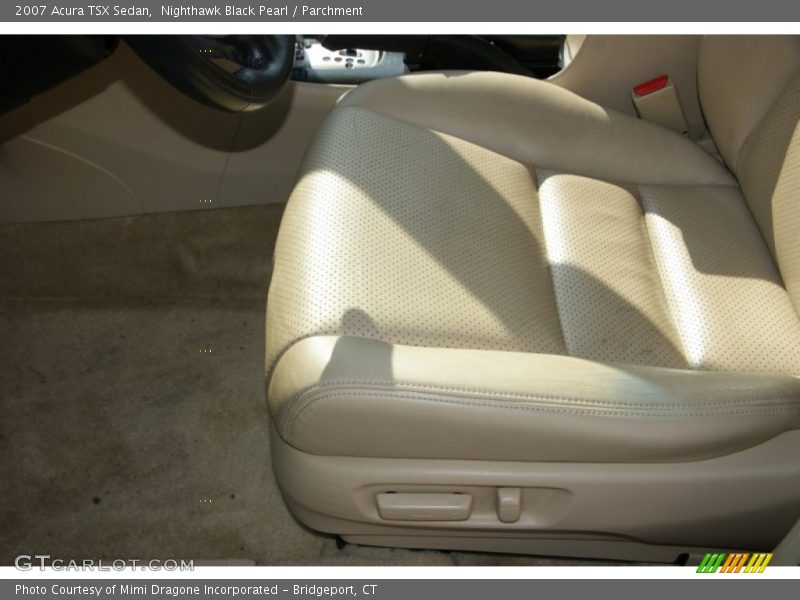 Nighthawk Black Pearl / Parchment 2007 Acura TSX Sedan