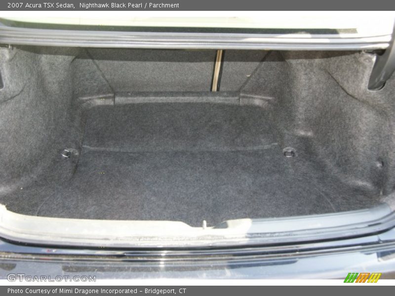 Nighthawk Black Pearl / Parchment 2007 Acura TSX Sedan