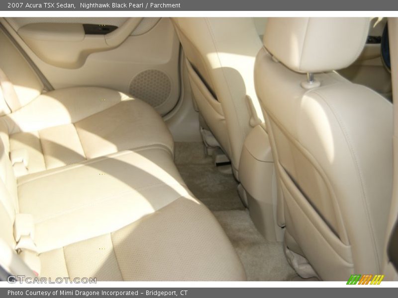Nighthawk Black Pearl / Parchment 2007 Acura TSX Sedan