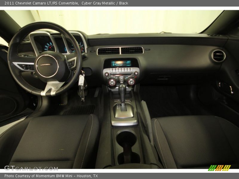 Cyber Gray Metallic / Black 2011 Chevrolet Camaro LT/RS Convertible