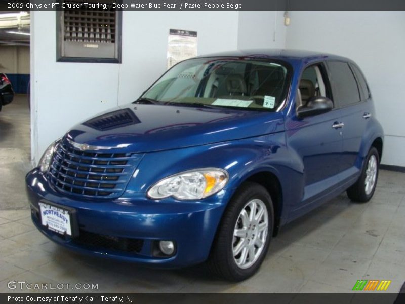 Deep Water Blue Pearl / Pastel Pebble Beige 2009 Chrysler PT Cruiser Touring