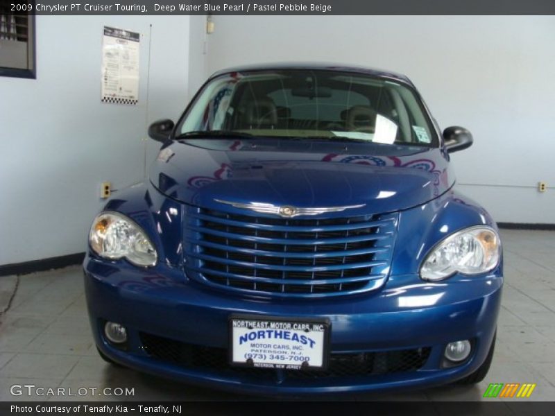 Deep Water Blue Pearl / Pastel Pebble Beige 2009 Chrysler PT Cruiser Touring