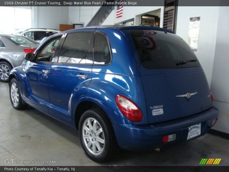 Deep Water Blue Pearl / Pastel Pebble Beige 2009 Chrysler PT Cruiser Touring