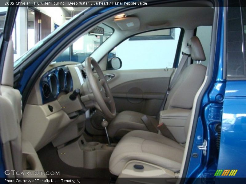 Deep Water Blue Pearl / Pastel Pebble Beige 2009 Chrysler PT Cruiser Touring