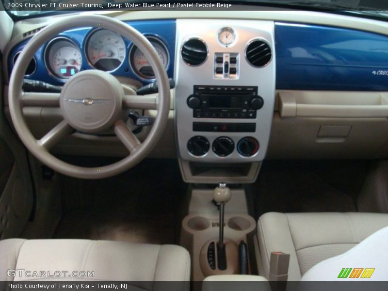 Deep Water Blue Pearl / Pastel Pebble Beige 2009 Chrysler PT Cruiser Touring