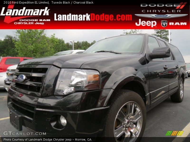 Tuxedo Black / Charcoal Black 2010 Ford Expedition EL Limited