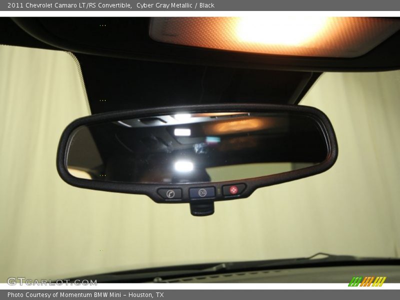 Cyber Gray Metallic / Black 2011 Chevrolet Camaro LT/RS Convertible