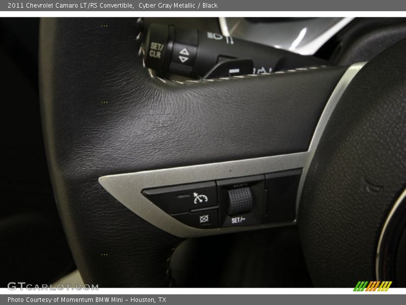 Cyber Gray Metallic / Black 2011 Chevrolet Camaro LT/RS Convertible
