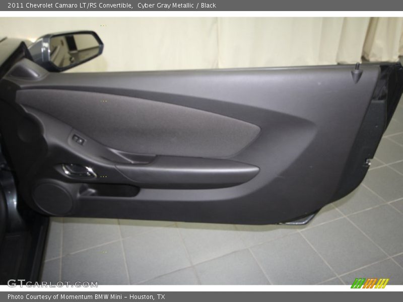 Cyber Gray Metallic / Black 2011 Chevrolet Camaro LT/RS Convertible