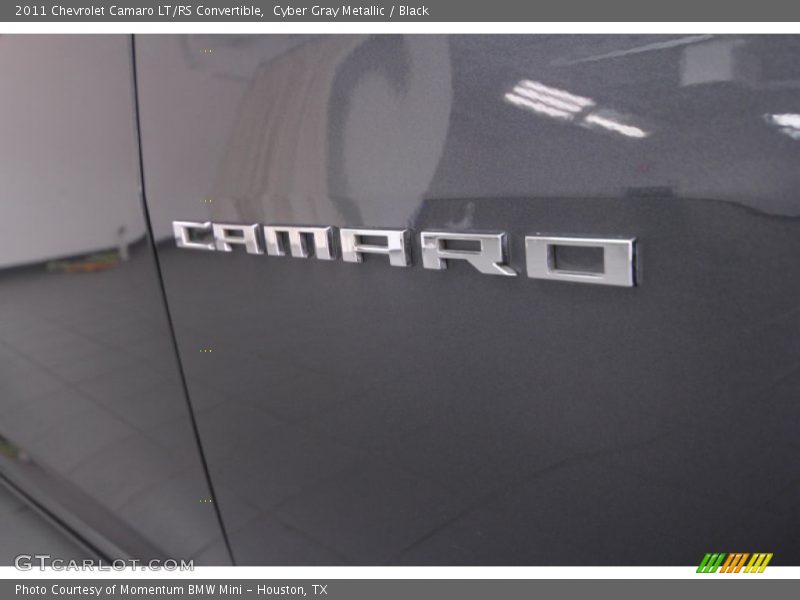 Cyber Gray Metallic / Black 2011 Chevrolet Camaro LT/RS Convertible