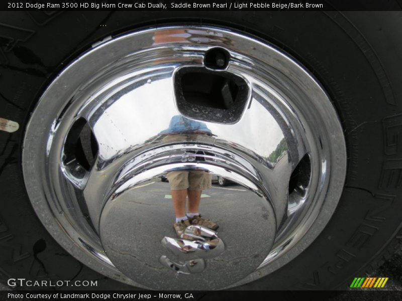 Saddle Brown Pearl / Light Pebble Beige/Bark Brown 2012 Dodge Ram 3500 HD Big Horn Crew Cab Dually