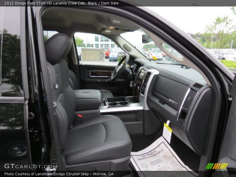 Black / Dark Slate 2012 Dodge Ram 3500 HD Laramie Crew Cab