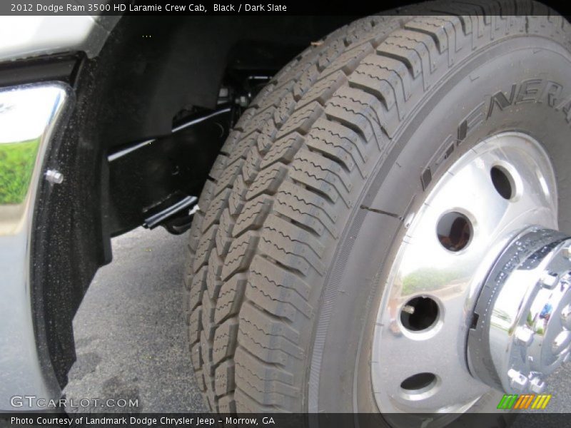 Black / Dark Slate 2012 Dodge Ram 3500 HD Laramie Crew Cab