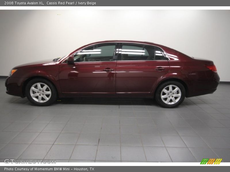 Cassis Red Pearl / Ivory Beige 2008 Toyota Avalon XL