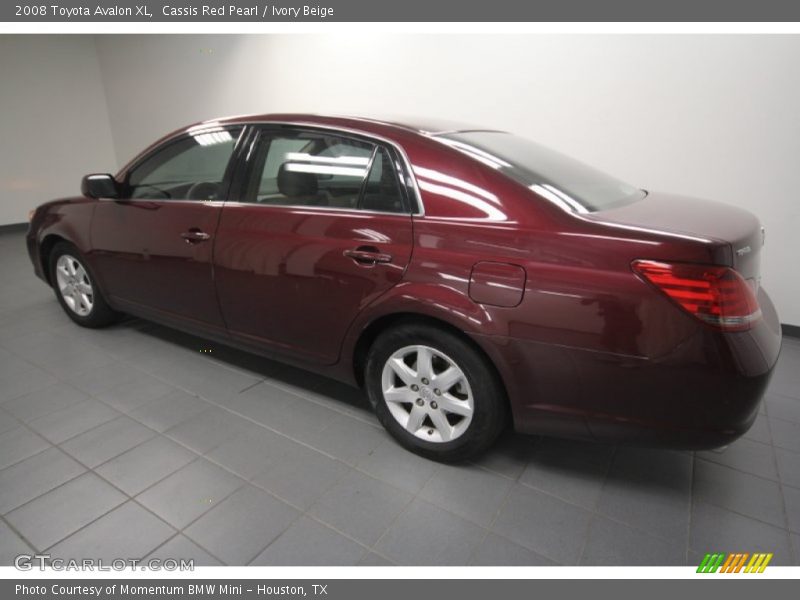 Cassis Red Pearl / Ivory Beige 2008 Toyota Avalon XL