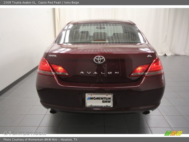 Cassis Red Pearl / Ivory Beige 2008 Toyota Avalon XL