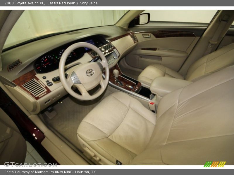 Cassis Red Pearl / Ivory Beige 2008 Toyota Avalon XL