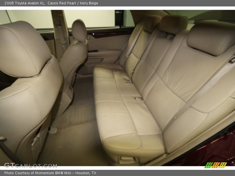 Cassis Red Pearl / Ivory Beige 2008 Toyota Avalon XL