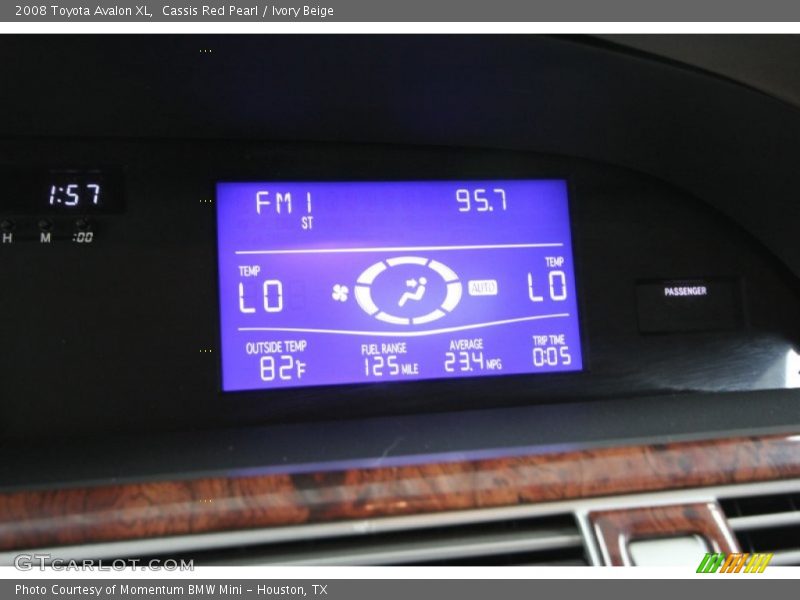 Cassis Red Pearl / Ivory Beige 2008 Toyota Avalon XL