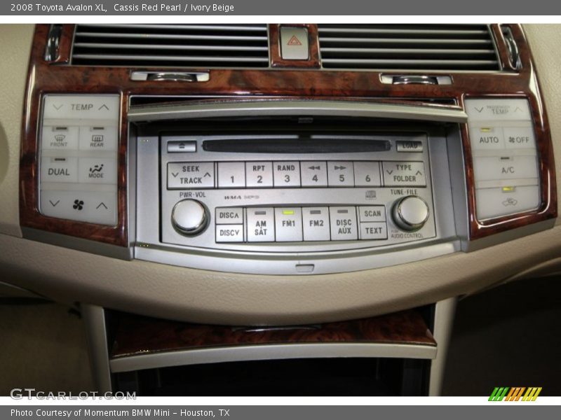 Cassis Red Pearl / Ivory Beige 2008 Toyota Avalon XL