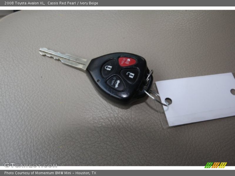 Cassis Red Pearl / Ivory Beige 2008 Toyota Avalon XL