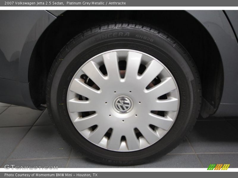 Platinum Grey Metallic / Anthracite 2007 Volkswagen Jetta 2.5 Sedan