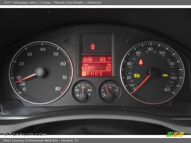 Platinum Grey Metallic / Anthracite 2007 Volkswagen Jetta 2.5 Sedan