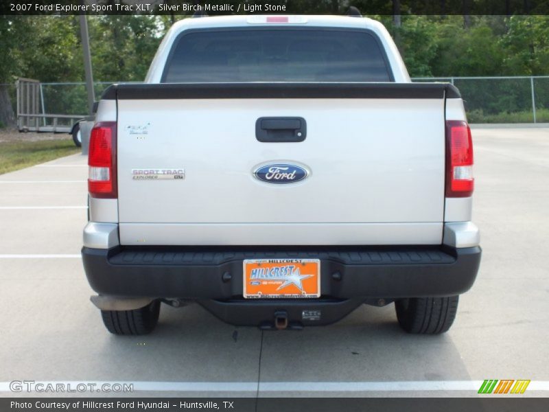 Silver Birch Metallic / Light Stone 2007 Ford Explorer Sport Trac XLT