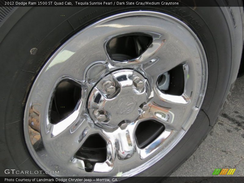 Tequila Sunrise Pearl / Dark Slate Gray/Medium Graystone 2012 Dodge Ram 1500 ST Quad Cab
