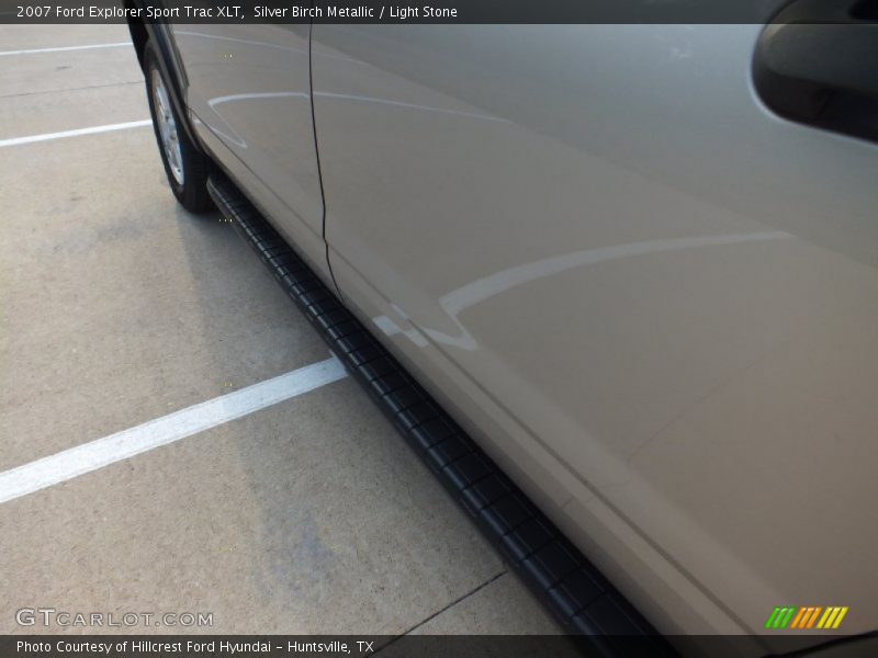 Silver Birch Metallic / Light Stone 2007 Ford Explorer Sport Trac XLT