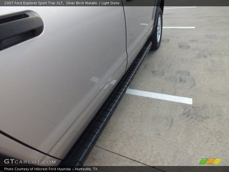 Silver Birch Metallic / Light Stone 2007 Ford Explorer Sport Trac XLT