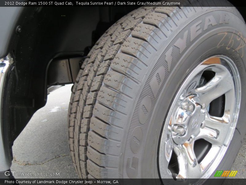 Tequila Sunrise Pearl / Dark Slate Gray/Medium Graystone 2012 Dodge Ram 1500 ST Quad Cab
