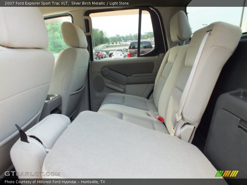 Silver Birch Metallic / Light Stone 2007 Ford Explorer Sport Trac XLT